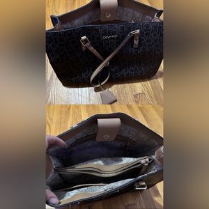 Calvin Klein Monogram Functional Purse